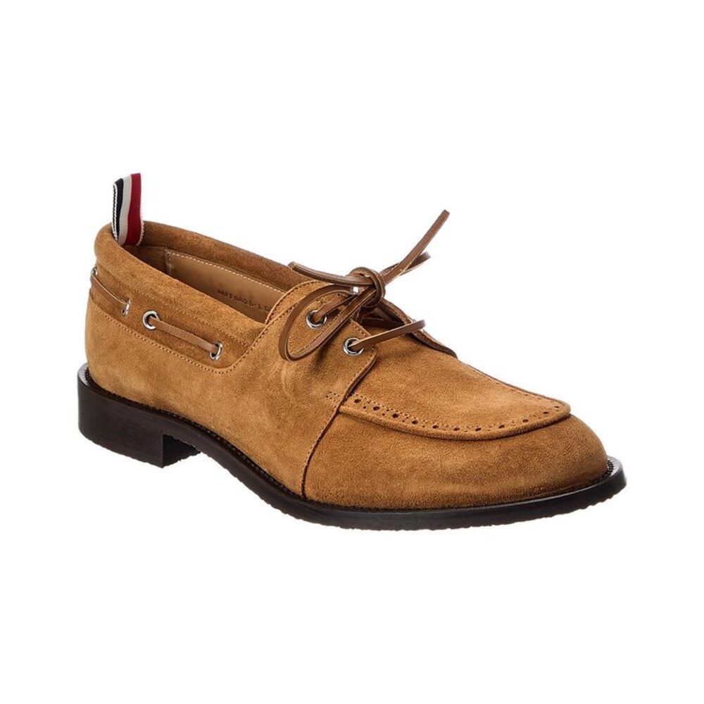 Thom Browne Suede Oxford, Brown